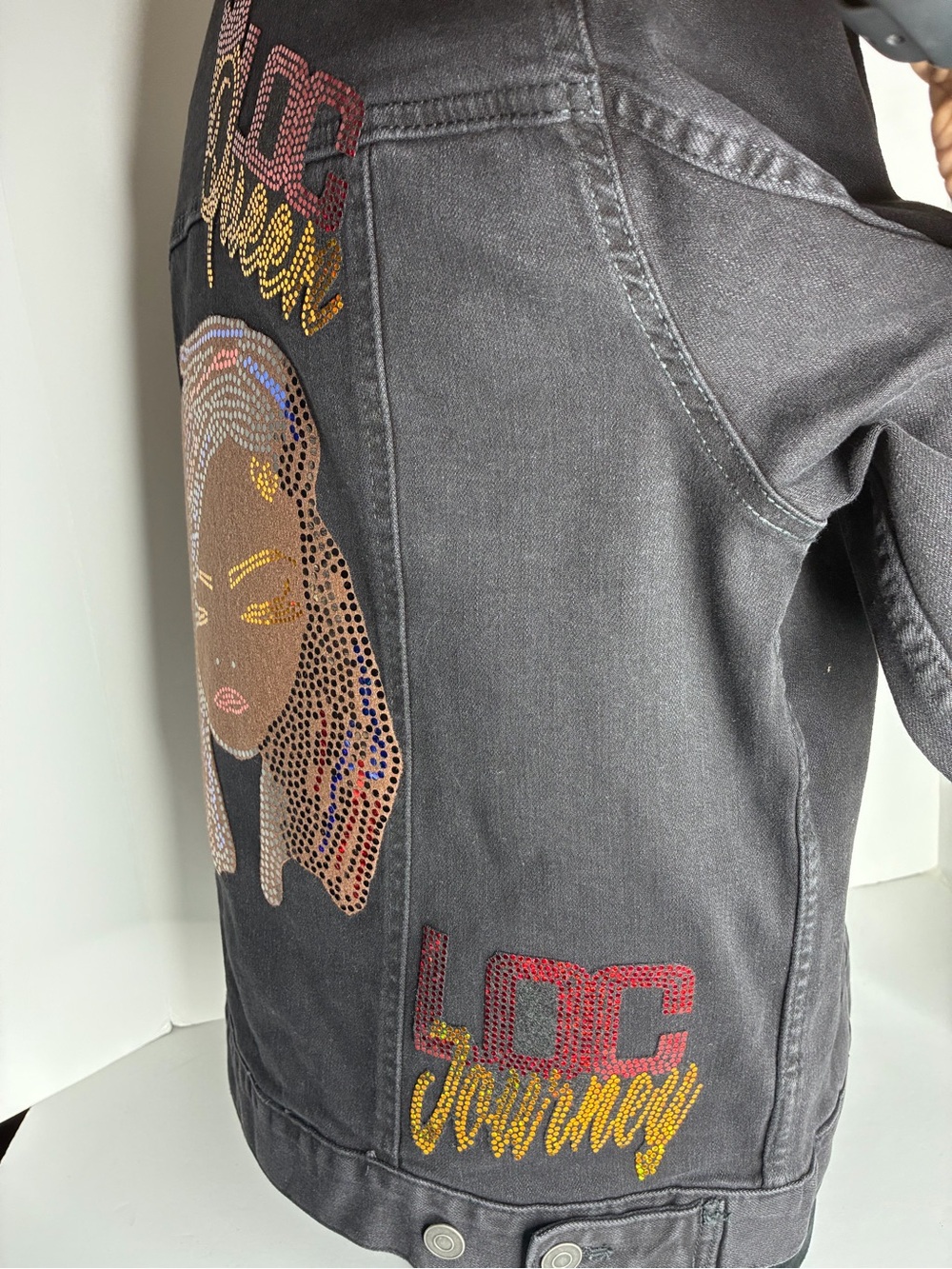 LOCs Lovers Denim Jacket - Picture 6 of 7